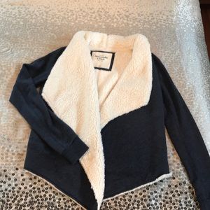 Abercrombie and Fitch fuzzy sweater